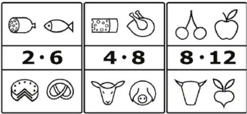 2·6 4·8 8·12