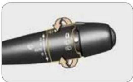 Close-up of a black cylindrical object with a metallic ring and circular features, no visible text or symbols.