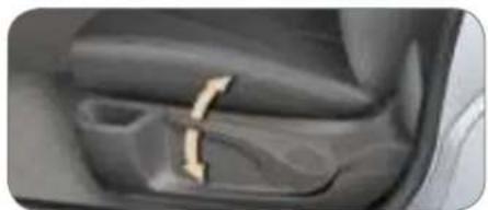 Close-up of a car interior showing a metallic tool inserted into the jaw area (no text or symbols visible)
