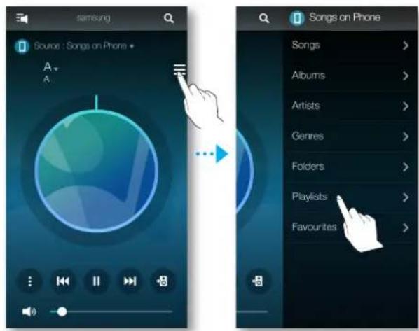 SAMSUNG Multiroom 360 - Création d'une liste de lecture - 1