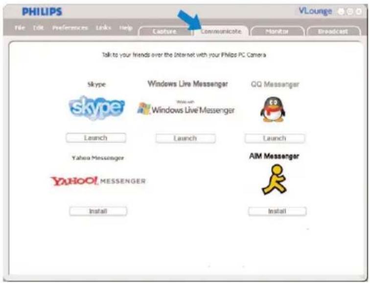 PHILIPS SPC1290NC - Messagerie instantanée et appel sur Internet (bavardage vidéo, appel vidéo et VoIP) - 1