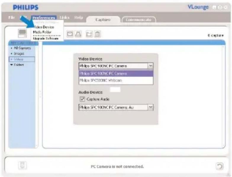 PHILIPS SPC1290NC - Sélection de votre WebCam - 1