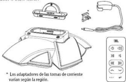 * Los adaptadores de las tomas de corriente varían según la región.
