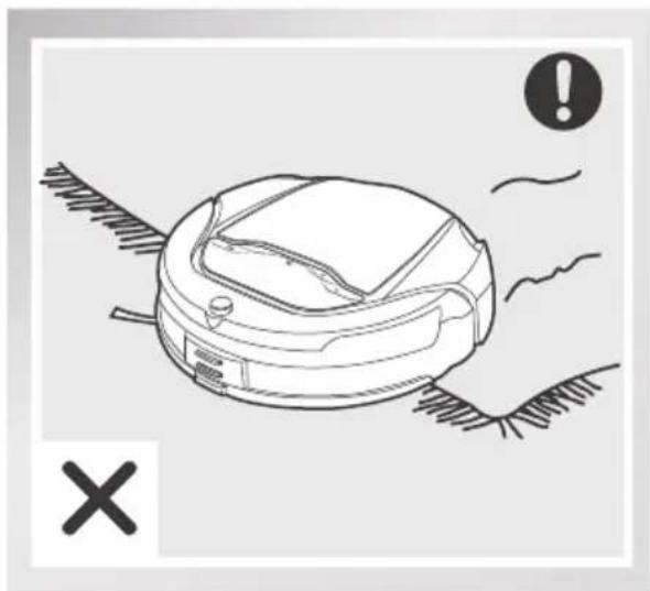 ECOVACS D63S - Notas antes de la limpieza - 2