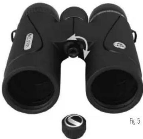 CELESTRON TrailSeeker 10x42 - AJUSTE DE LA ALMOHADILLA - 2