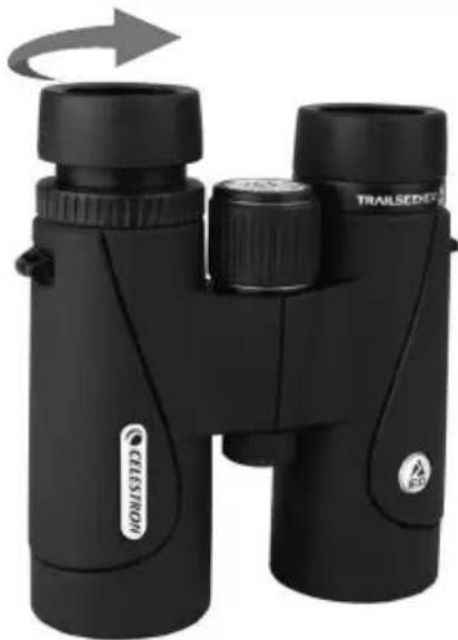 CELESTRON TrailSeeker 10x42 - AJUSTE DE LA ALMOHADILLA - 1