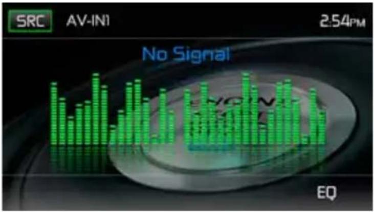 AUDIOVOX VXE 7020 NAV - AV-In1 - 1
