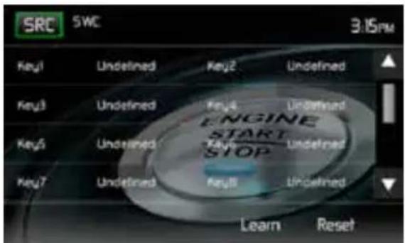 SRC SWC 3:15PM Key1 Undefined Key2 Undefined Key3 Undefined Key4 Undefined KEY5 Undefined Key5/STOP Key7 Undefined Key8 Undefined Learn Reset
