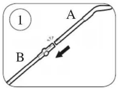 1 A B