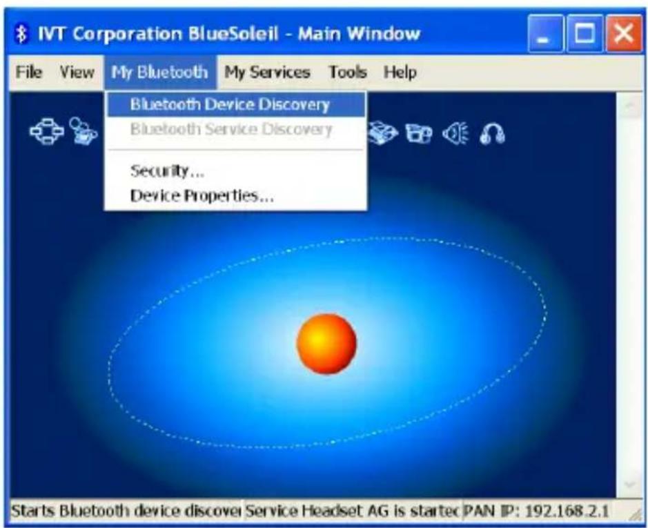 VIVANCO TRD UB25 - Un esempio per usare "Bluesoleil" il programma, segue prego le istruzioni qui sotto: - 5