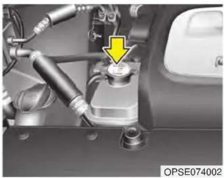 KIA Soul EV (2015) - Recommended coolant - 1