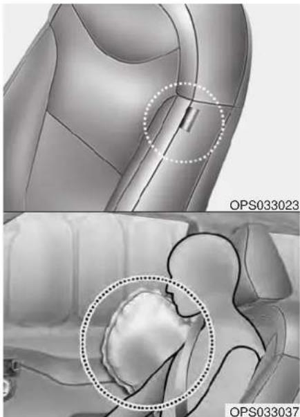 KIA Soul EV (2015) - Side air bag - 1