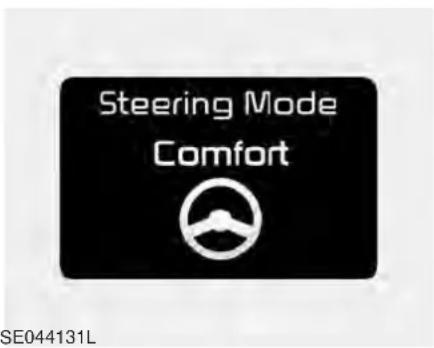Steering Mode Comfort SE044131L