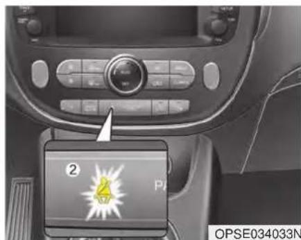 KIA Soul EV (2015) - Driver's seat belt warning (1) - 1