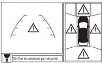 Vérifier les environs par sécurité.