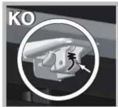 Close-up of a mechanical component with a circular outline and an arrow indicating direction (no text or symbols)