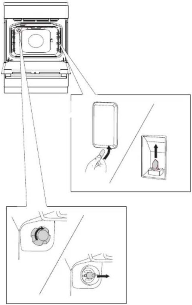 GORENJE E613E01WKE - REMPLACEMENT DE L'AMPOULE - 1