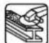EINHELL RT-AG 115 - Montáž prídavné rukojeti (obr. 2) - 6
