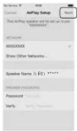 PIONEER P2-S AV receiver - Vérifiez que le symbole de connexion Wi-Fi est affiché sur l'écran de l'iPhone/iPod touch/iPad. - 5