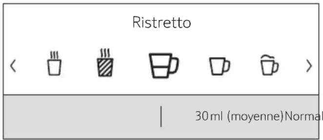 Ristretto 30 ml (moyenne) Normal