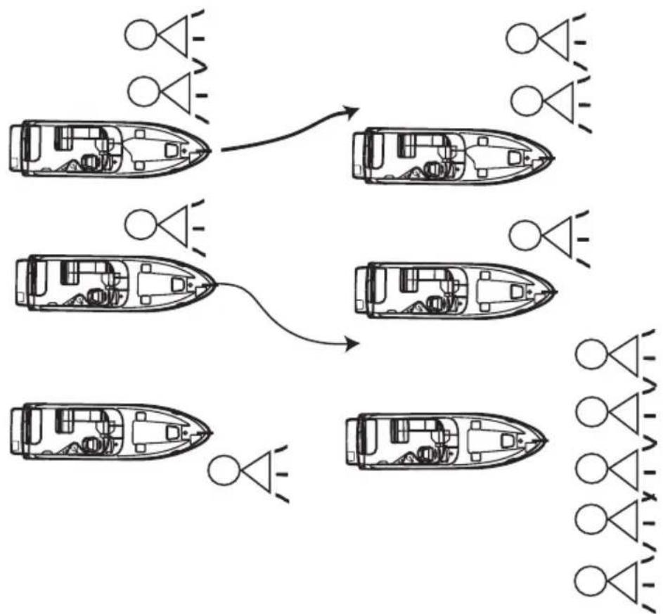graph TD A["Top: Ship Row 1"] --> B["Top: Ship Row 2"] B --> C["Top: Ship Row 3"] C --> D["Bottom: Ship Row 4"] D --> E["Bottom: Ship Row 5"] style A fill:#f9f,stroke:#333 style B fill:#f9f,stroke:#333 style C fill:#f9f,stroke:#333 style D fill:#f9f,stroke:#333 style E fill:#f9f,stroke:#333