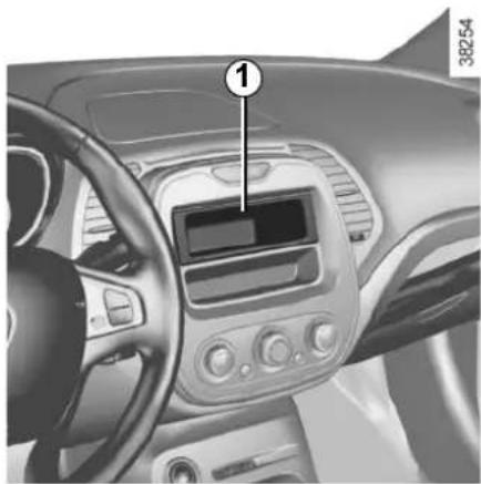 RENAULT Captur (2016) - PRÉ-ÉQUIPEMENT RADIO - 1