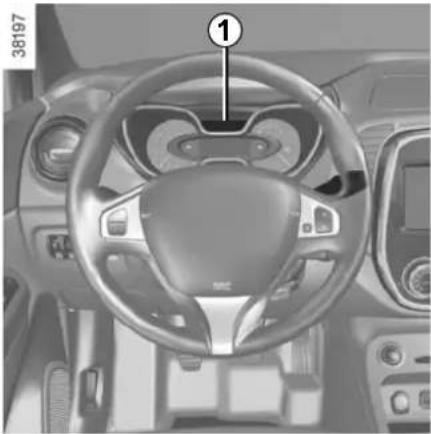 RENAULT Captur (2016) - ORDINATEUR DE BORD : généralités (1/2) - 1