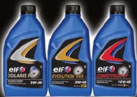 eIF SOLARIS 5W-30 eIF EVOLUTION SXR 5W-40 eIF COMPETITION 10W-40