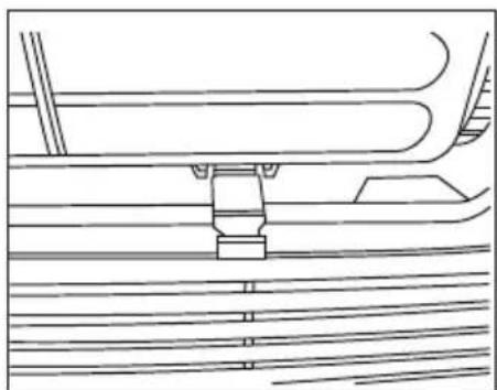 FRIGIDAIRE FFRA1011R1 - Contrôle de l'évent d'air frais (sur certains modèles) - 1