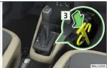 SKODA Fabia (2016) - Déverrouiller le coffre - 3
