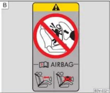 B AIRBAG 83V-021