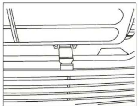 FRIGIDAIRE FFRA1211Q1 - Contrôle de l'évent d'air frais (sur certains modèles) - 1