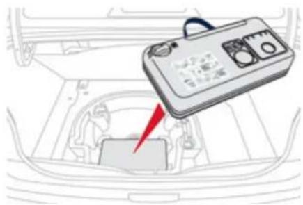 CITROEN C-Elysée (2012) - Kit de dépannage provisoire de pneumatique - 1