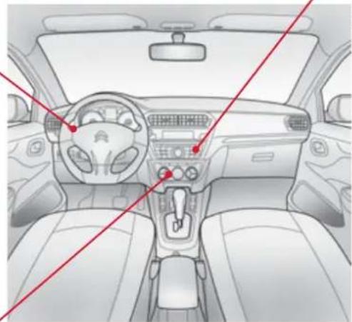 CITROEN C-Elysée (2012) - Limiteur / Régulateur de vitesse - 1