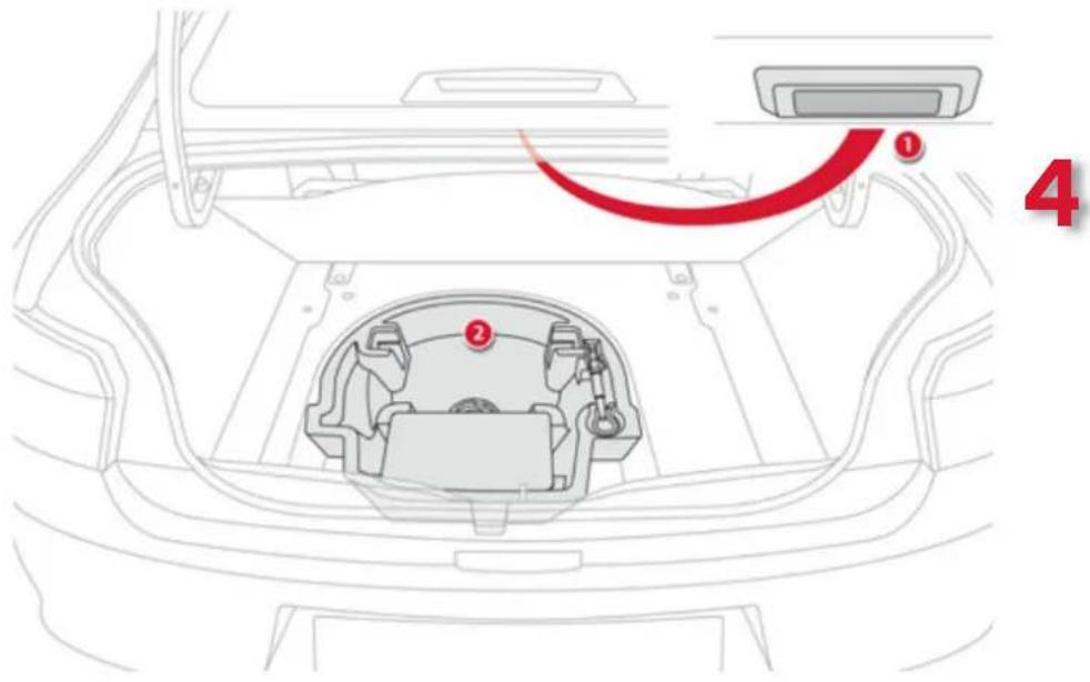 CITROEN C-Elysée (2012) - Aménagements du coffre - 1