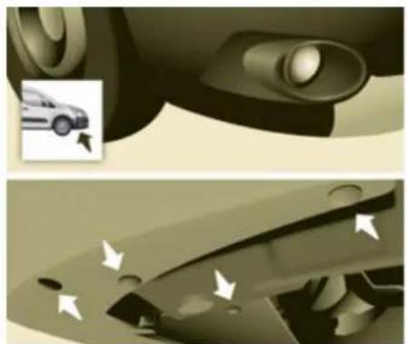 CITROEN Berlingo (2012) - Changer une lampe - 1