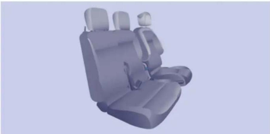 CITROEN Berlingo (2012) - Remettre le dossier en place - 1