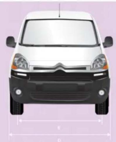 CITROEN Berlingo (2012) - Dimensions - 4