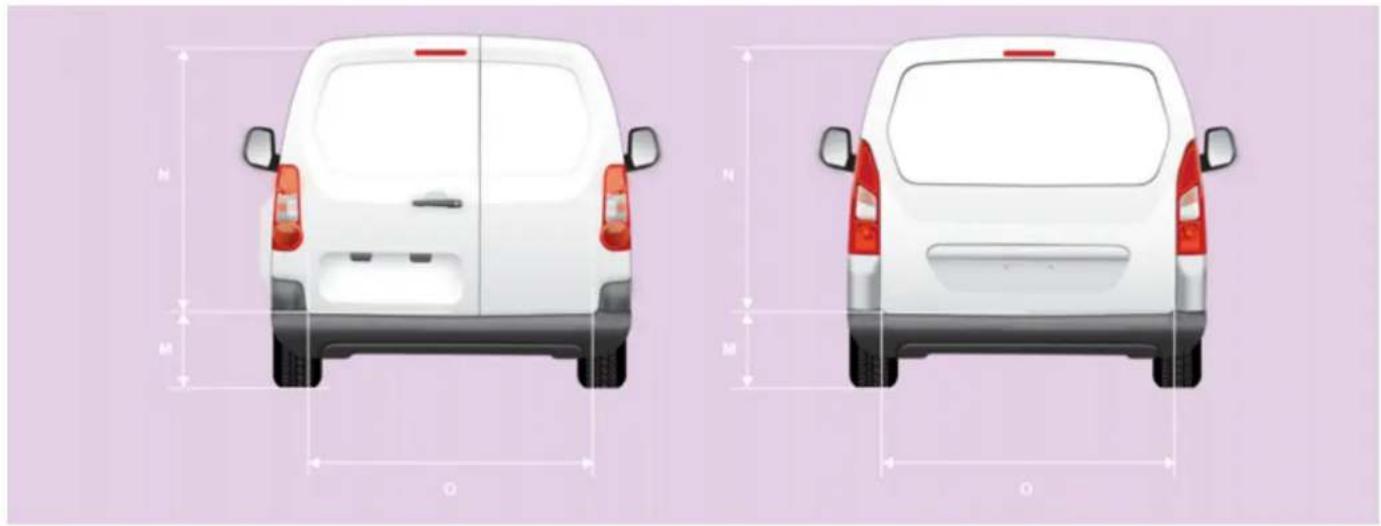 CITROEN Berlingo (2012) - Dimensions - 2