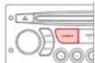 CITROEN Berlingo (2012) - RADIO SÉLECTIONNER UNE STATION - 2