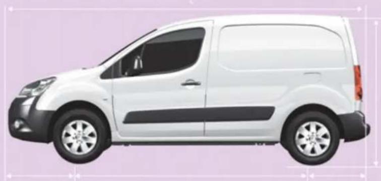CITROEN Berlingo (2012) - Dimensions - 1