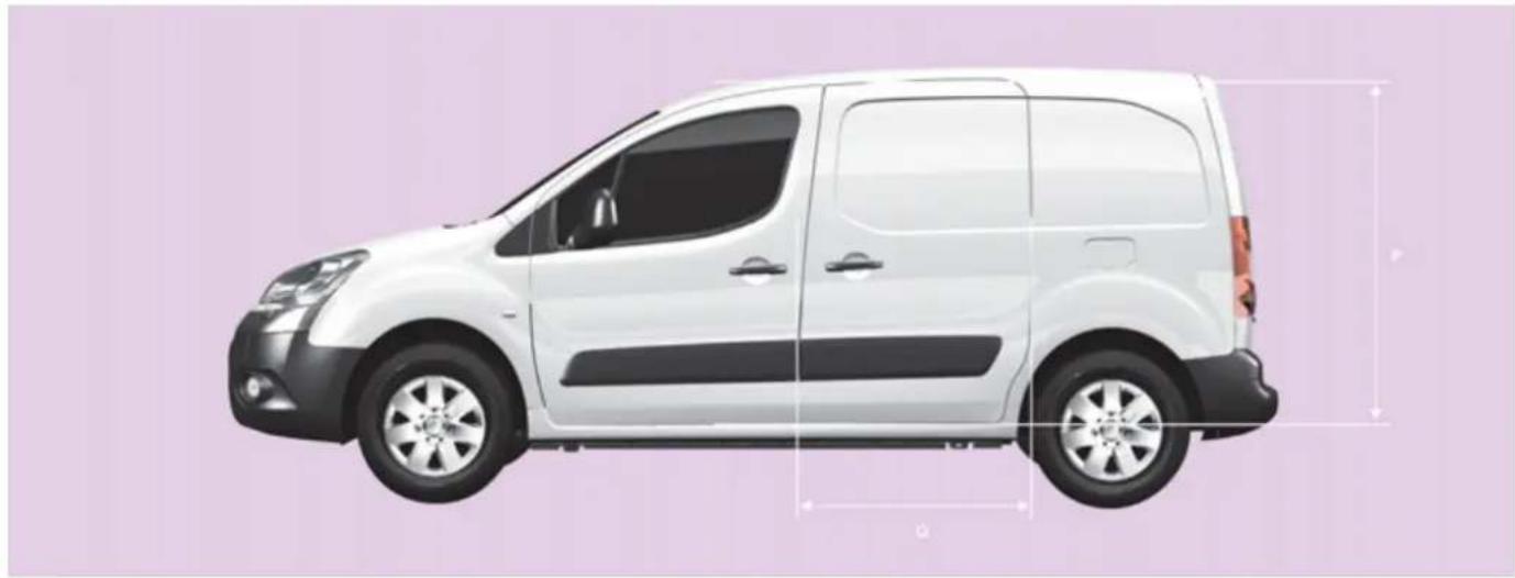 CITROEN Berlingo (2012) - Dimensions - 3