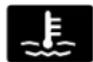 Lincoln MKX (2016) - Engine Coolant Temperature Warning Lamp - 1