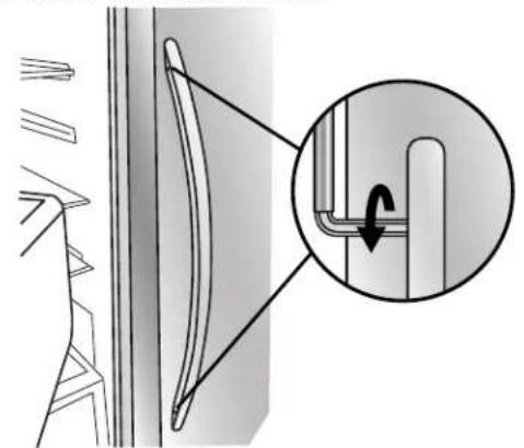 MAYTAG MSB26C6MDE - Para instalar las manijas: - 2
