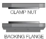 DEWALT DWE46151 - MOUNTING NON-HUBBED WHEELS (FIG. 10, 11) - 2