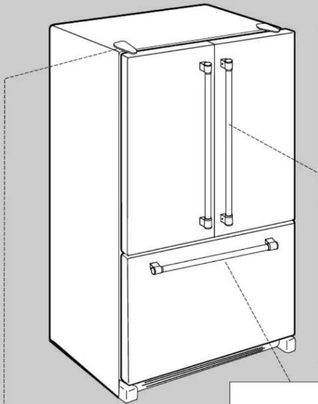 MAYTAG MFF2258DEH - Porte standard - Tiroir de congélation - 10