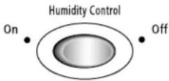 MAYTAG MFF2258DEH - Humidity Control (on some models) - 1