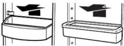 MAYTAG M1TXEGMYS - To remove and replace the racks/bins: - 1