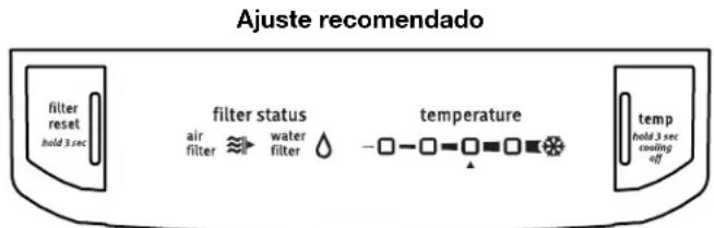 MAYTAG M1TXEGMYS - Controles de temperatura - 2