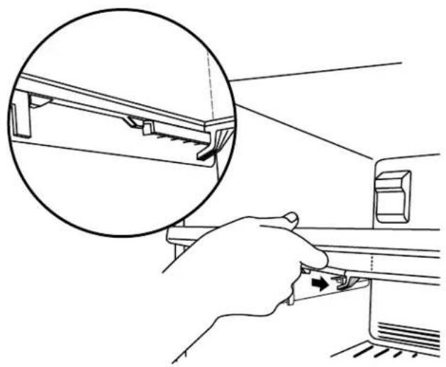 MAYTAG M1TXEGMYS - To remove and replace a glass shelf: - 1